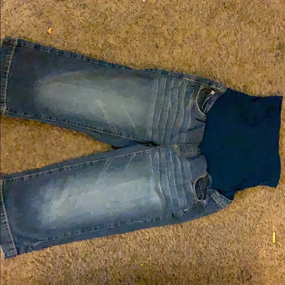 *Maternity Capris wide leg SZ small*